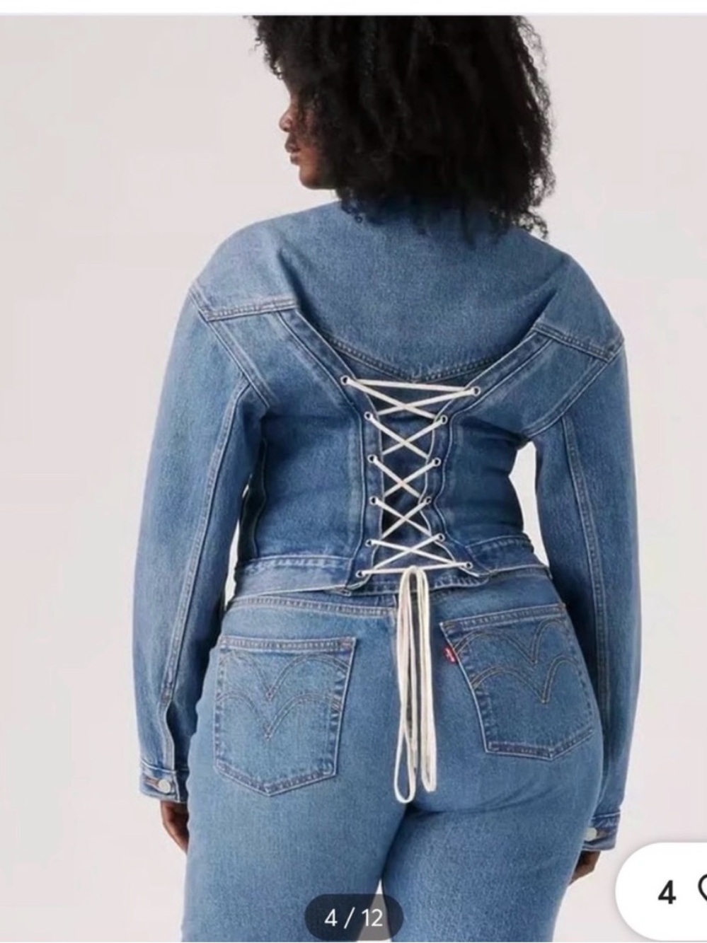 Levi's x Beyonce Classic Blue Jean Jacket NWT Brand New